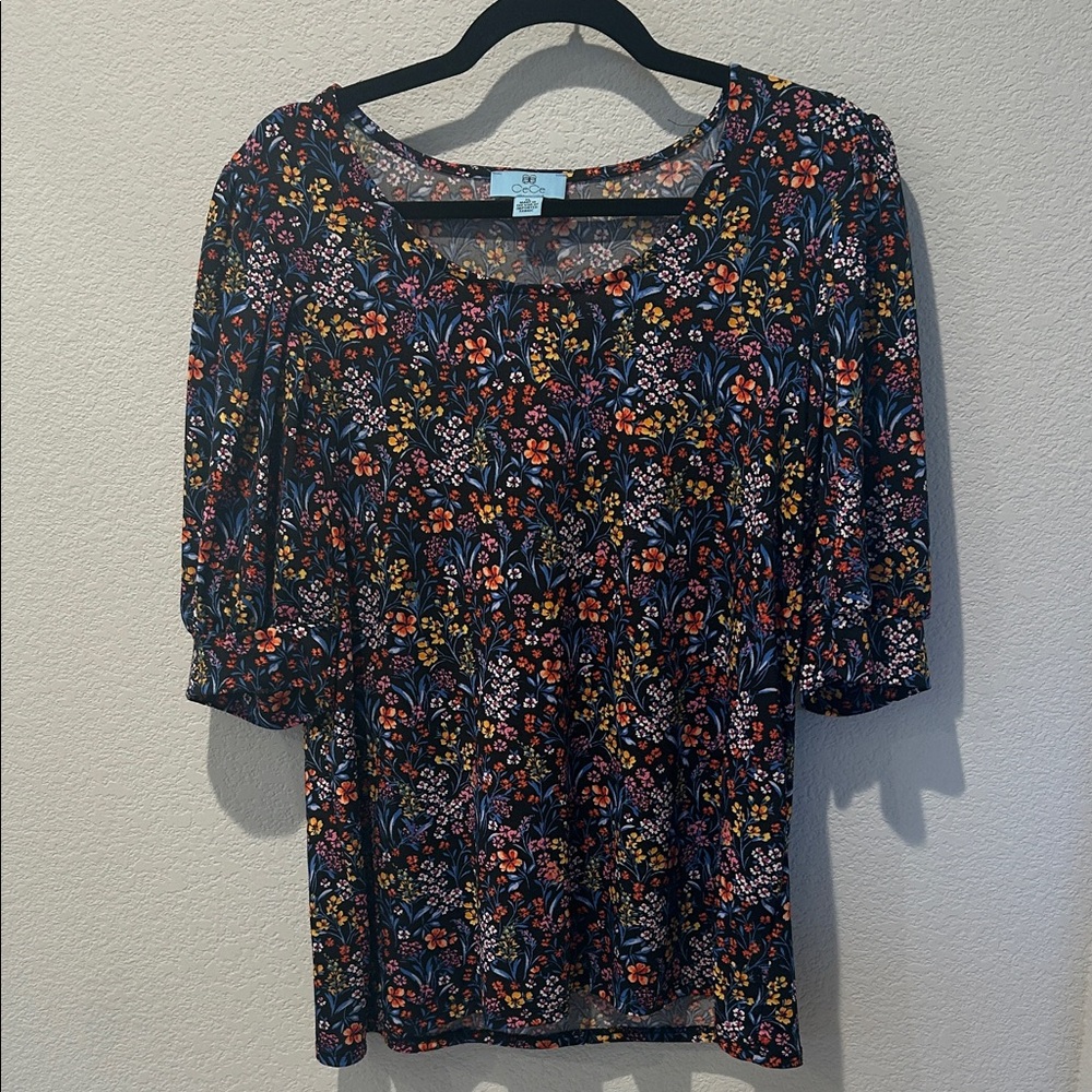Cato Multicolor Floral Blouse